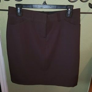Brown skirt size 4